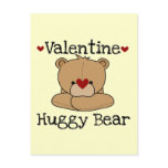 Valentine Huggy Bear Post Cards