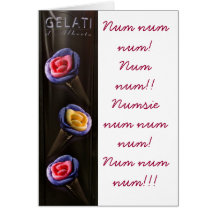 Valentine: I could just eat you up! Greeting Card
