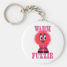 Valentine idiot brouillé chaud porte-clé