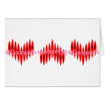 Valentine Kayak Hearts Cards