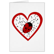 Valentine Ladybug Cards