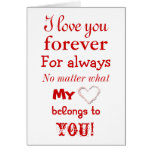 Valentine Love Greeting Cards