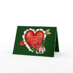 Valentine Love Hearts Card