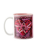 Valentine Love Hearts Custom Photo & Text Mug