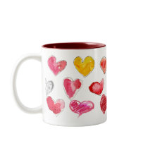 Valentine Love Hearts Mug 3 of 4