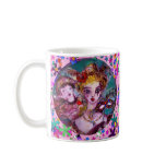 VALENTINE MASQUERADE MASKS ,CONFETTI,pink purple Coffee Mug