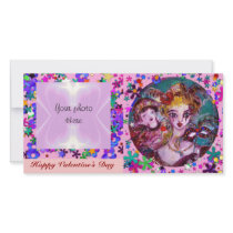 VALENTINE MASQUERADE MASKS ,CONFETTI,pink purple
