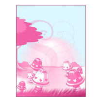 Valentine mushroom print (Customizable!) posters