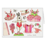 Valentine Paper Doll Card
