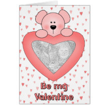 Valentine photo card