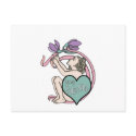 Valentine postcards