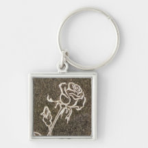 Valentine’s Day Rose Keychain