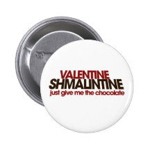 Valentine Shmalintine Badges Avec Agrafe