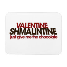 Valentine Shmalintine Rectangle Magnets