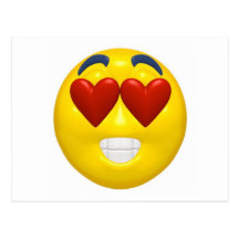 Valentine Smiley Postcards