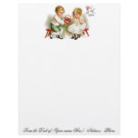 VALENTINE STATIONERY ON LINEN PAPER STOCK - GIFTS letterhead