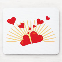valentine tapis de souris
