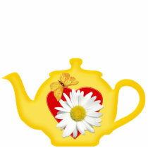 Valentine Tea Party Teapot Decoration Photo Sculpt Photo Sculptures
