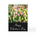 valentine tulips greeting card