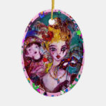 VALENTINE VENETIAN MASQUERADE MASKS ORNAMENTS