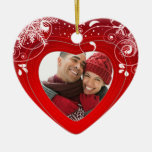 Valentine Wedding Heart Ornament