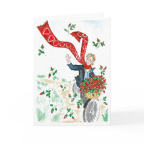 Valentine's Cyclist Greeting Cards