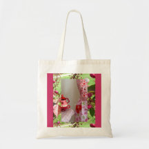 Valentine's Day and Teacups Tote Bag