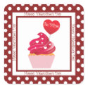 Valentine's Day "Be Mine" Cupcake Stickers