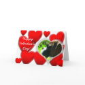 Valentine's Day Boxer dog greeting card