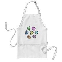 Valentine's Day Candy Hearts Apron