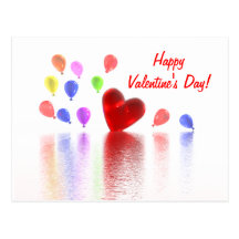 Valentines Day Celebration Post Card