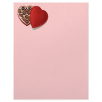 Valentine's Day Chocolates Customized Letterhead