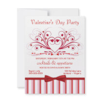 Valentine's Day Cocktail Party Invitations
