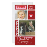 Valentine's Day Collage Photo Cards
