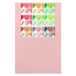 Valentine's Day Cookie Hearts Stationery