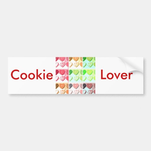 Valentine's Day Cookies Bumper Sticker