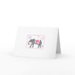 Valentines Day Elephant Greeting Cards