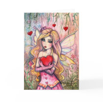 Valentine's Day Fairy Card by Molly Harrison