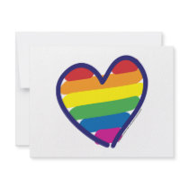 Valentine's Day Gay Pride Invite