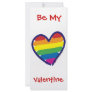 Valentine's Day Gay Pride Personalized Rack Card
