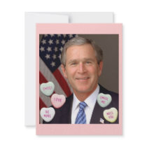 Valentine's Day George Bush