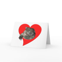 Valentine's Day Gifts, Wombat Love! Cards