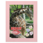 Valentine's Day Giraffe Full Color Flyer