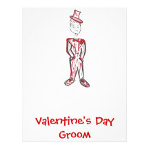 Valentine's Day Groom Custom Letterhead