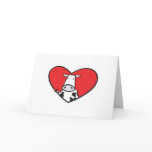 Valentines Day Heart Cow cards