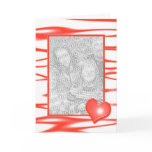 Valentine's Day Heart Light (photo template) cards