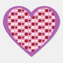 VALENTINES DAY HEART STICKER