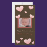 Valentine's Day Hearts Photo Card photo cards