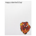 Valentine's Day lunatik! demon Letterhead Design