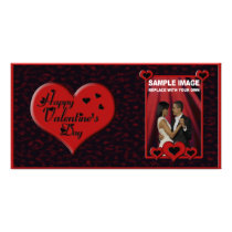 Valentine's Day Photo Card Customizable photo cards